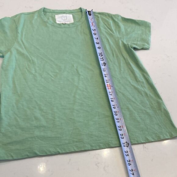PrintFresh 100% Cotton Saturday Tee Shirt Kelly Green Women's Crew Soft Top L - Picture 6 of 7